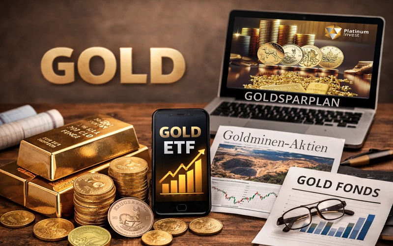 Anlage Gold 2026 – Möglichkeiten für Anleger
